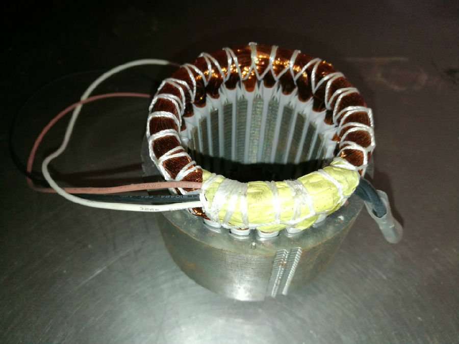 EV HUB MOTOR Winding