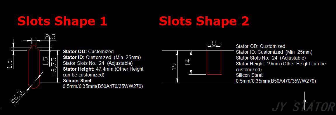 axial flux stator lamination